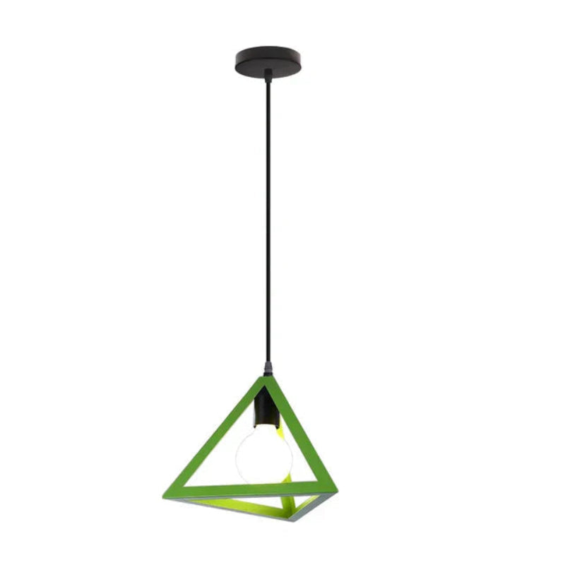 Vintage Loftlampe til Klassiske Interiører Hængelamper Tech Butik Grøn