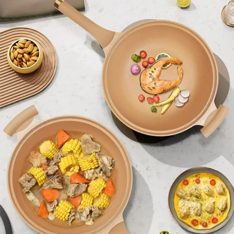 Non-stick Stegepande – Hurtigere, Sundere og Mere Smagfulde Måltider på Ingen Tid Køkkengrej Tech Butik