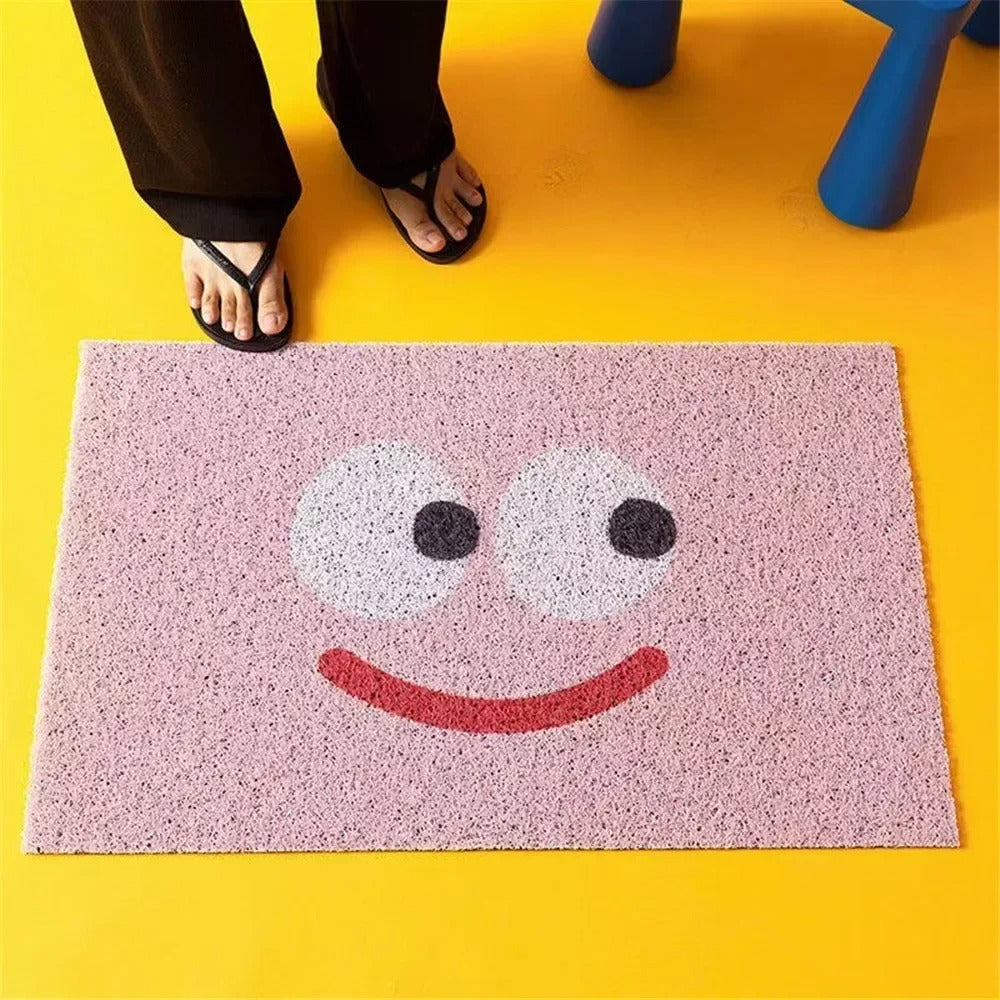 Mood Emoji Dørmåtte – Legesyg personlighed ved din indgang Bath Mats & Rugs Tech Butik