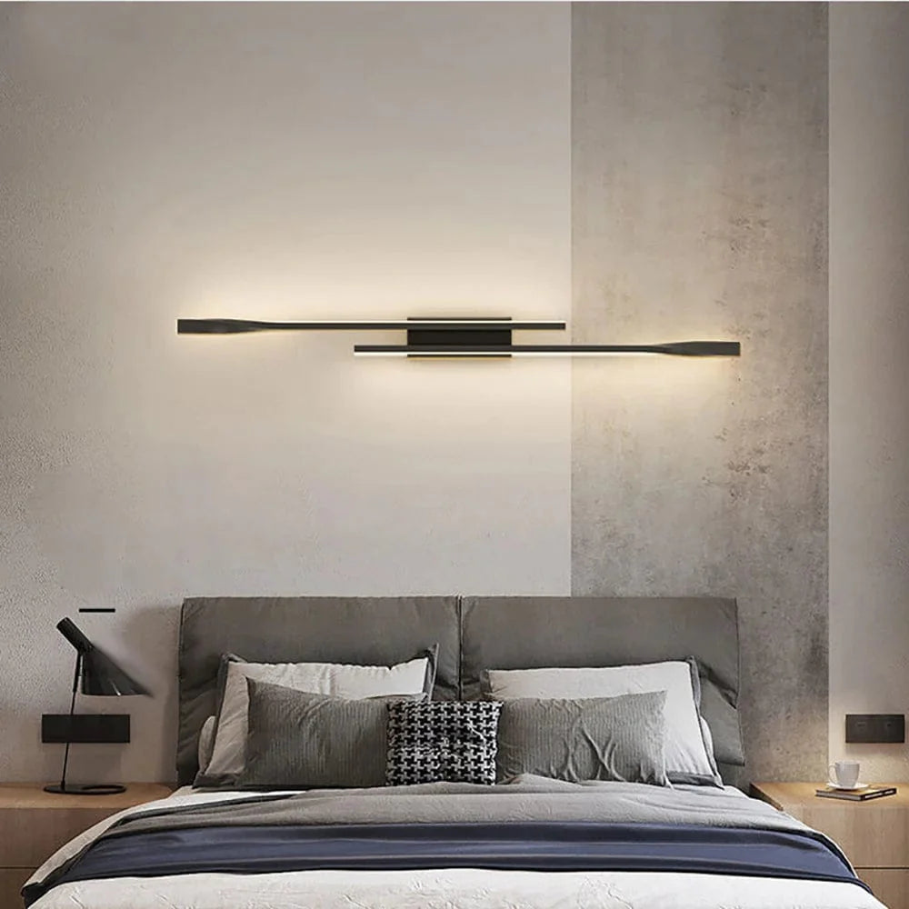 Modern LED-væglampe til stilren indretning Væglamper Tech Butik