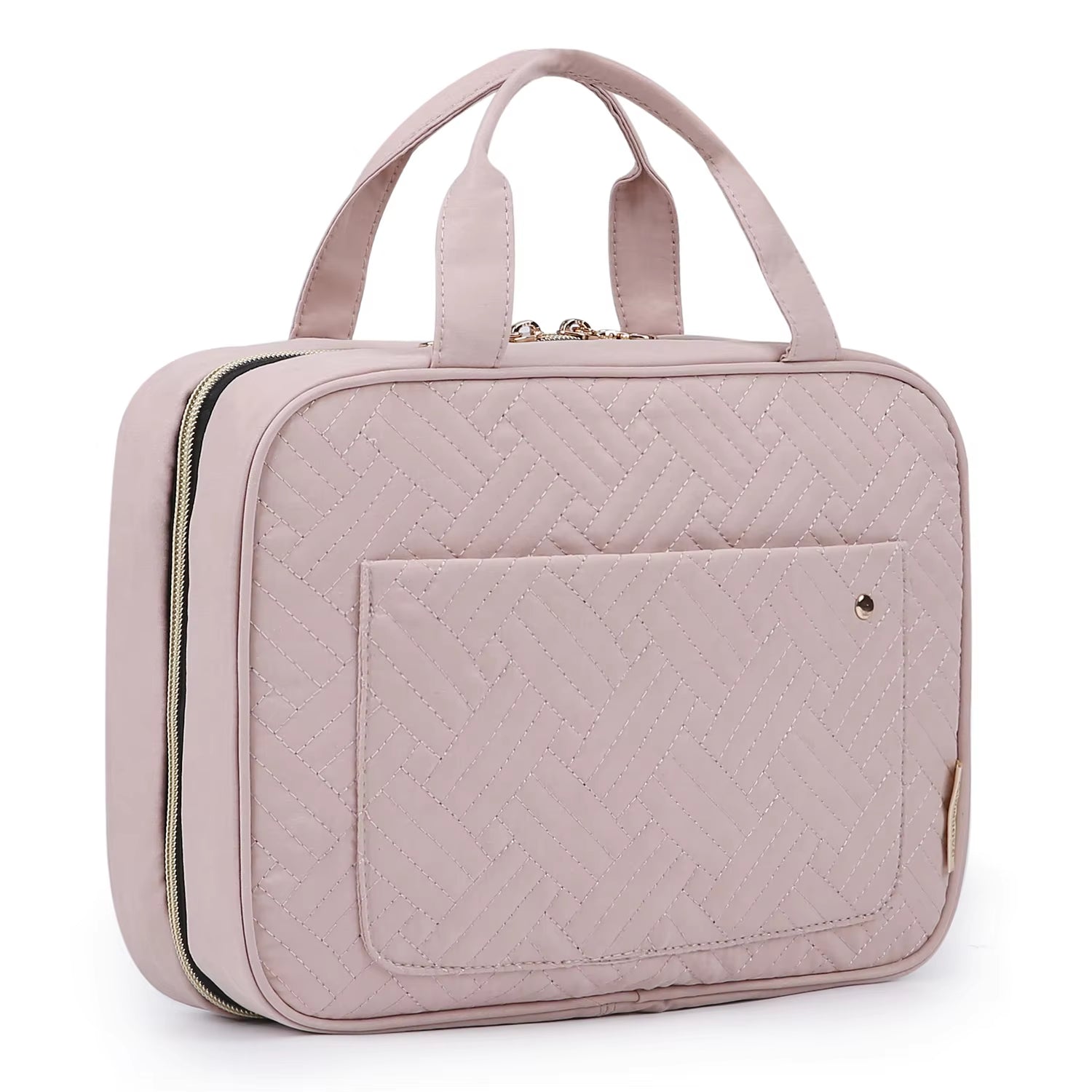 Stor Toilettaske til Kvinder – Rummelig, Organiseret og Klar til Rejse Toilettasker Tech Butik Lyserød