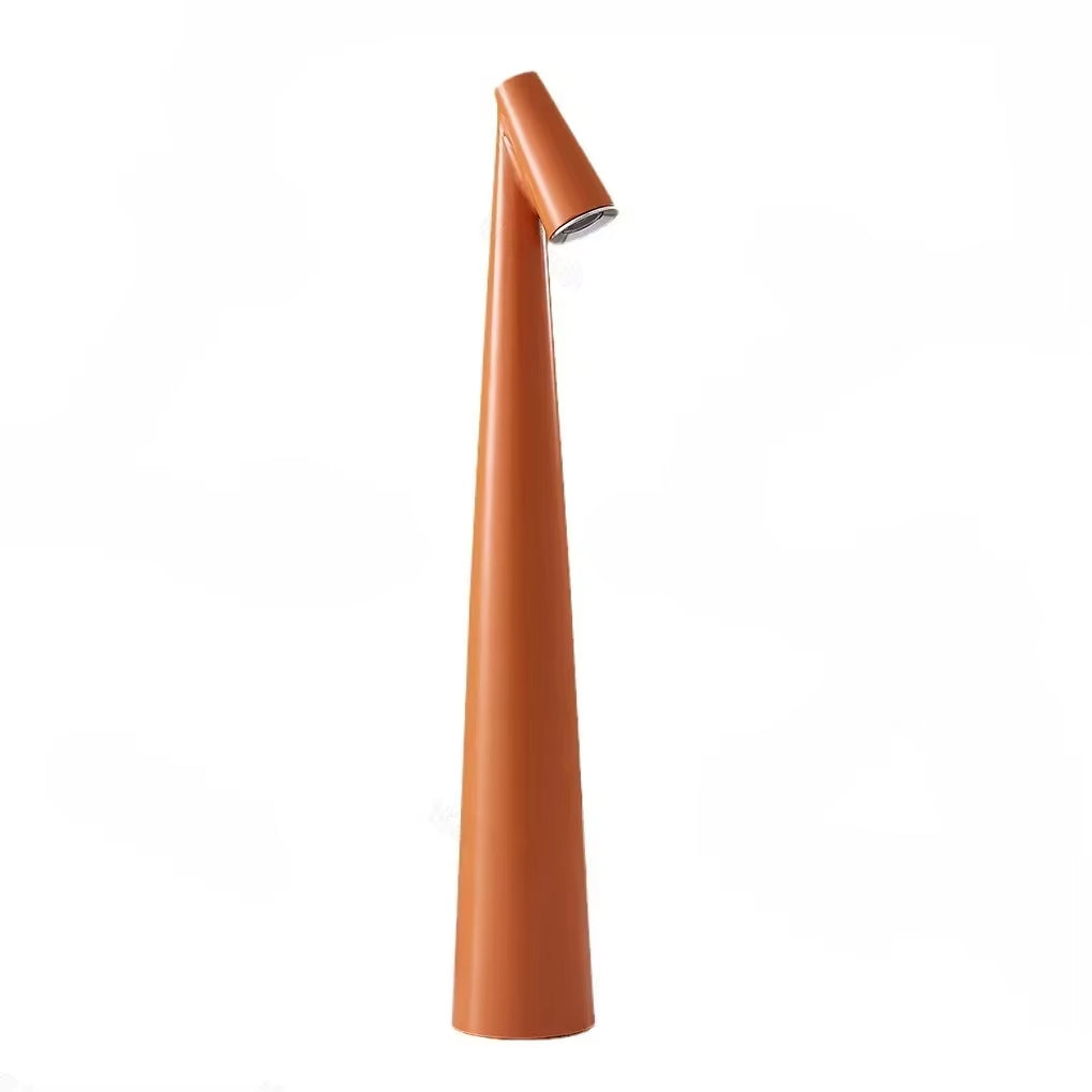 Nordisk Minimalistisk Trådløs LED Läslampa – Genopladelig Bordlampe til Læsning & Spisning Bordlamper Tech Butik Orange 35 cm