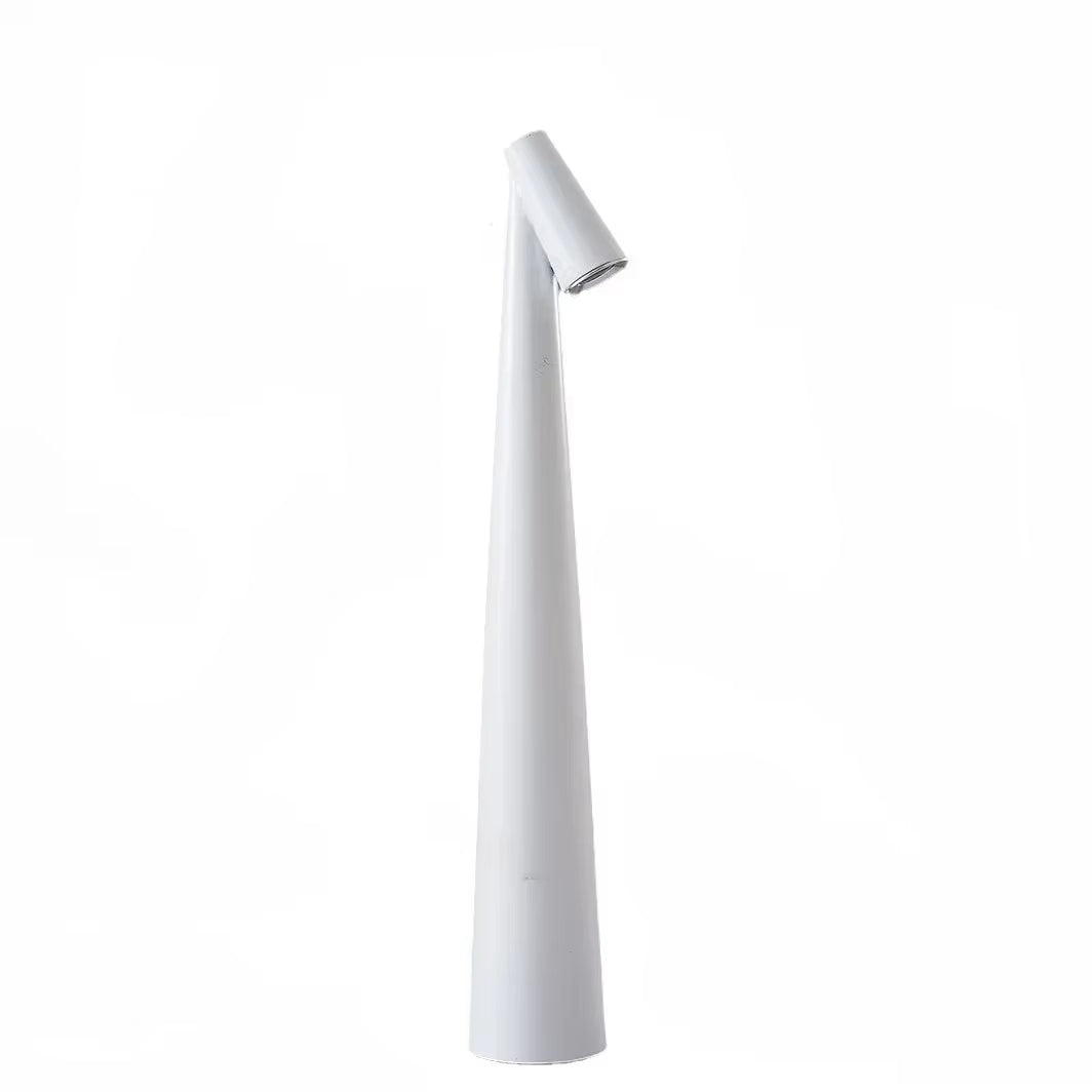 Nordisk Minimalistisk Trådløs LED Läslampa – Genopladelig Bordlampe til Læsning & Spisning Bordlamper Tech Butik Hvid 35 cm