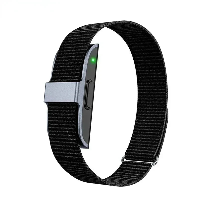 Avanceret Vandtæt Fitness Tracker – Puls, Ilt & Aktivitetsmåling HEALTH & FITNESS Tech Butik Sort