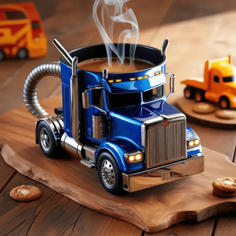 TruckMug | Kaffekop med Unikt Lastbildesign Mug Tech Butik