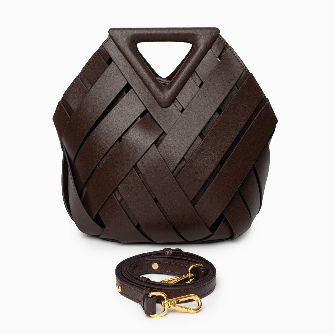 Chic Flettet Håndtaske – Tidløs Struktur, Ubesværet Elegance Handbag Tech Butik