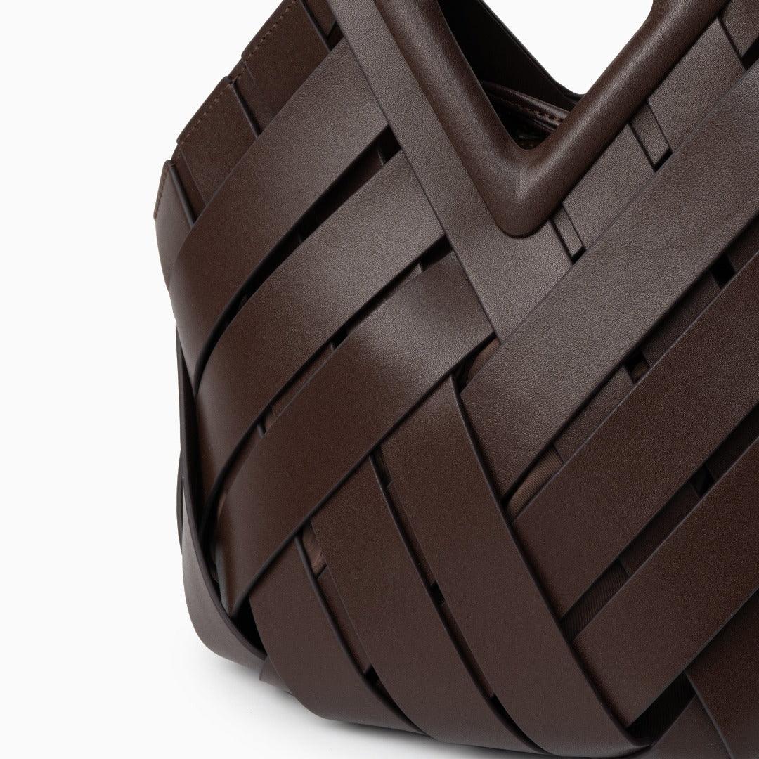Chic Flettet Håndtaske – Tidløs Struktur, Ubesværet Elegance Handbag Tech Butik