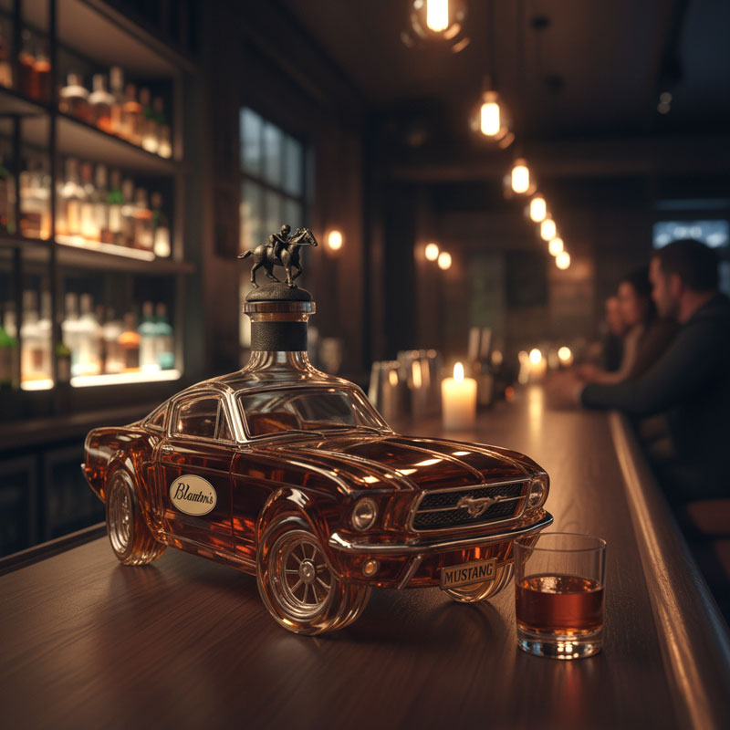 Mustang Whiskeykaraffel i bilform – Server med stil og et markant statement Kitchen Items Tech Butik