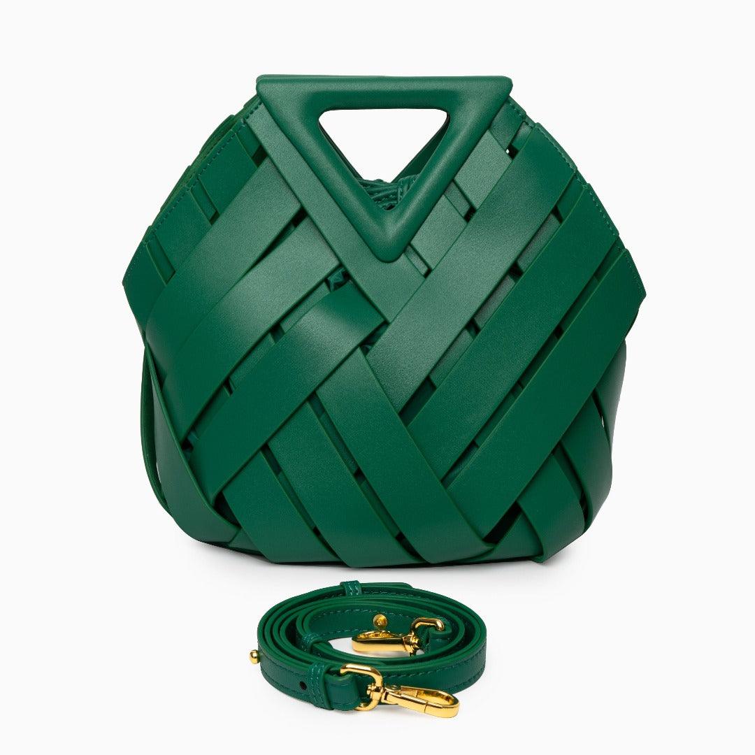 Chic Flettet Håndtaske – Tidløs Struktur, Ubesværet Elegance Handbag Tech Butik
