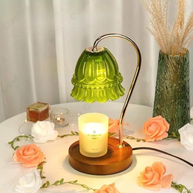Candle Warmer Lampe - Elegant Stemning Møder Sikker, Beroligende Duft Lamp Tech Butik