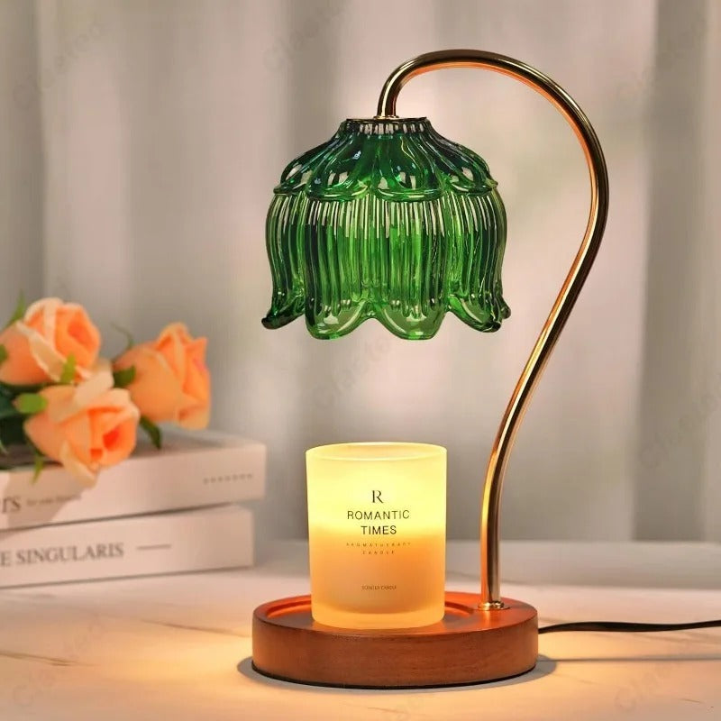 Candle Warmer Lampe - Elegant Stemning Møder Sikker, Beroligende Duft Lamp Tech Butik