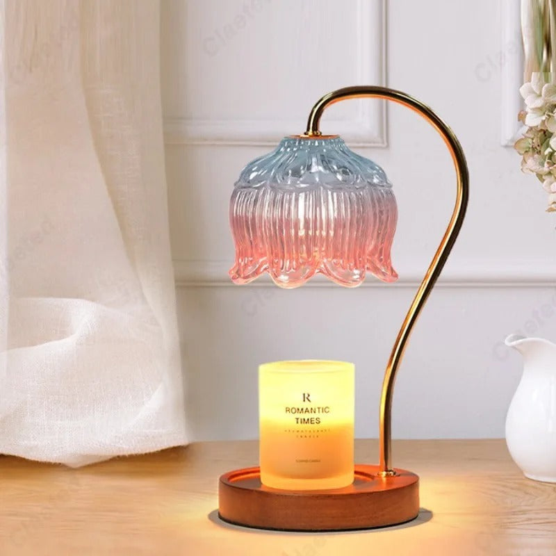 Candle Warmer Lampe - Elegant Stemning Møder Sikker, Beroligende Duft Lamp Tech Butik