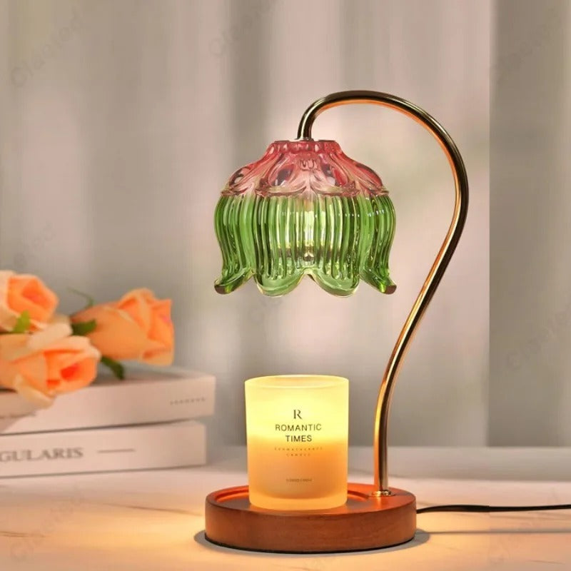 Candle Warmer Lampe - Elegant Stemning Møder Sikker, Beroligende Duft Lamp Tech Butik