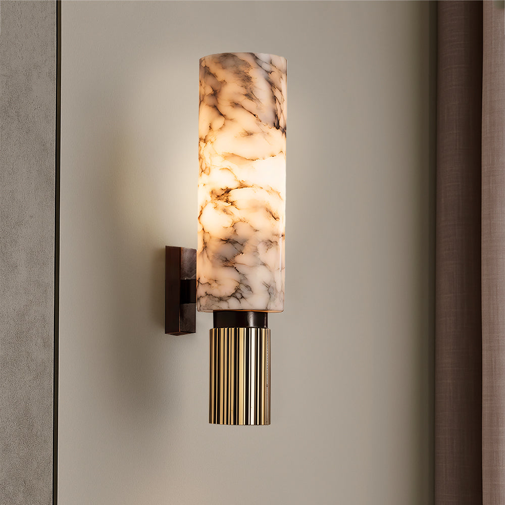 Elegant Væglampe – Industriel Elegance Møder Naturlig Charme Lamp Tech Butik