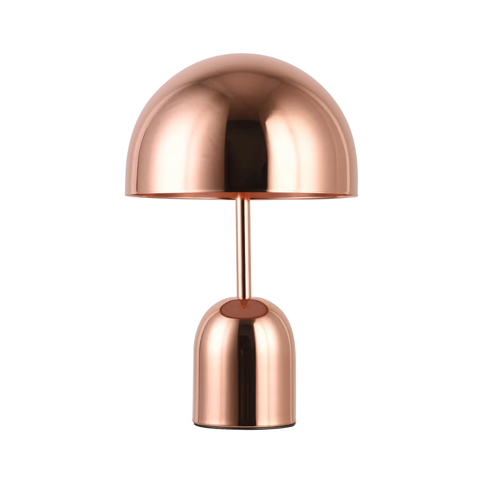 Modern Svampeformet LED-bordlampe til stilfuld indretning Bordlamper Tech Butik Rosaguld