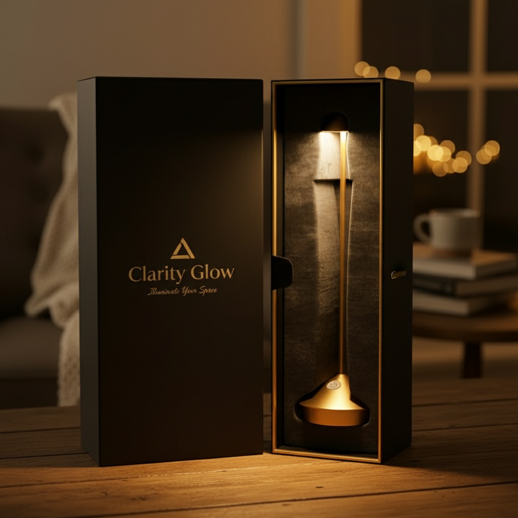 Bærbar Trådløs LED Bordlampe – Justerbar, Bærbar & Elegant Bordlamper Tech Butik