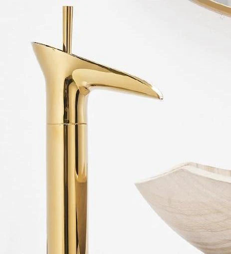 Vandfald Antik Vandhane – Elegant Messing Håndvaskblander Tech Butik