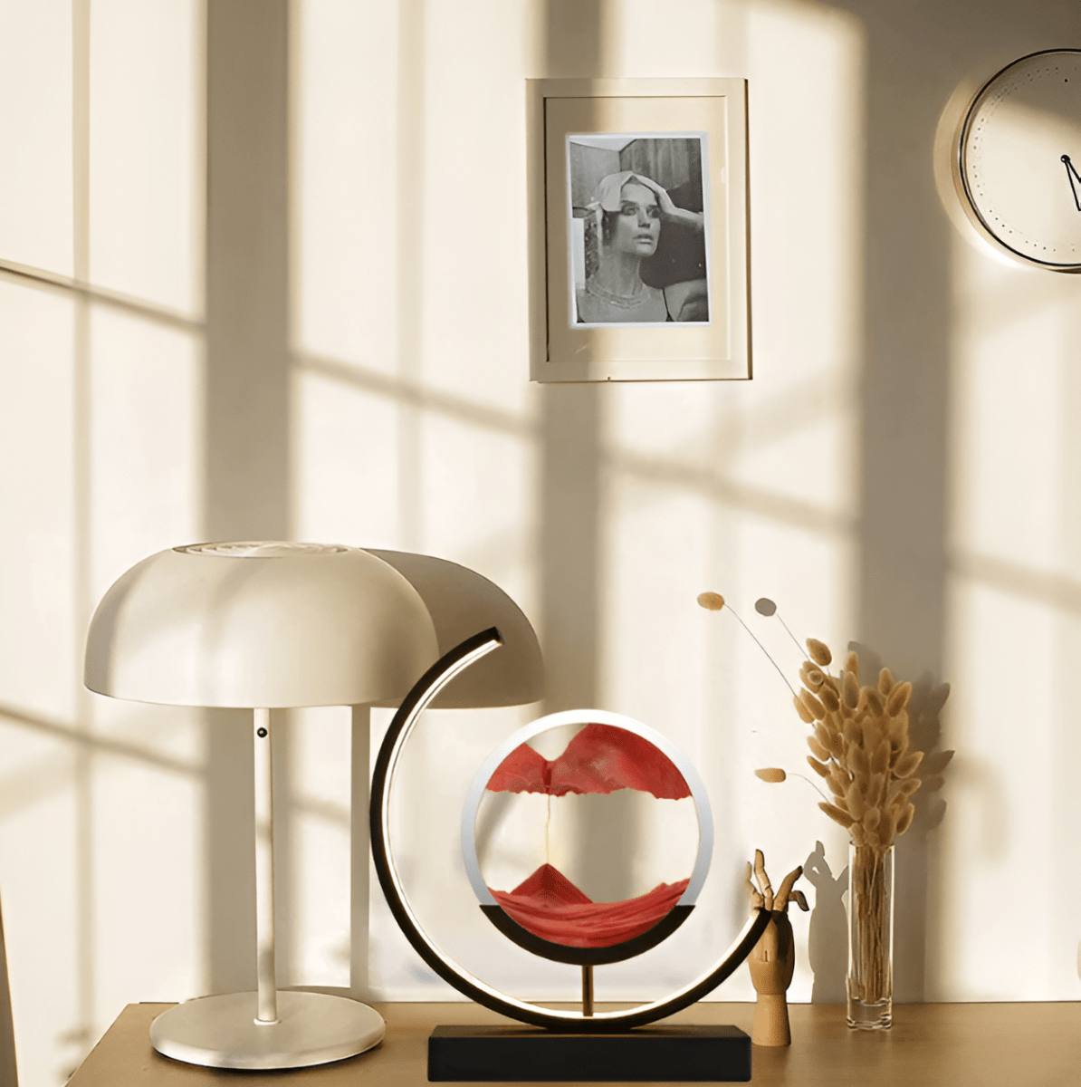 Afslappende Sandlampe – Beroligende Stemning med App & Fjernbetjening Lamps Tech Butik