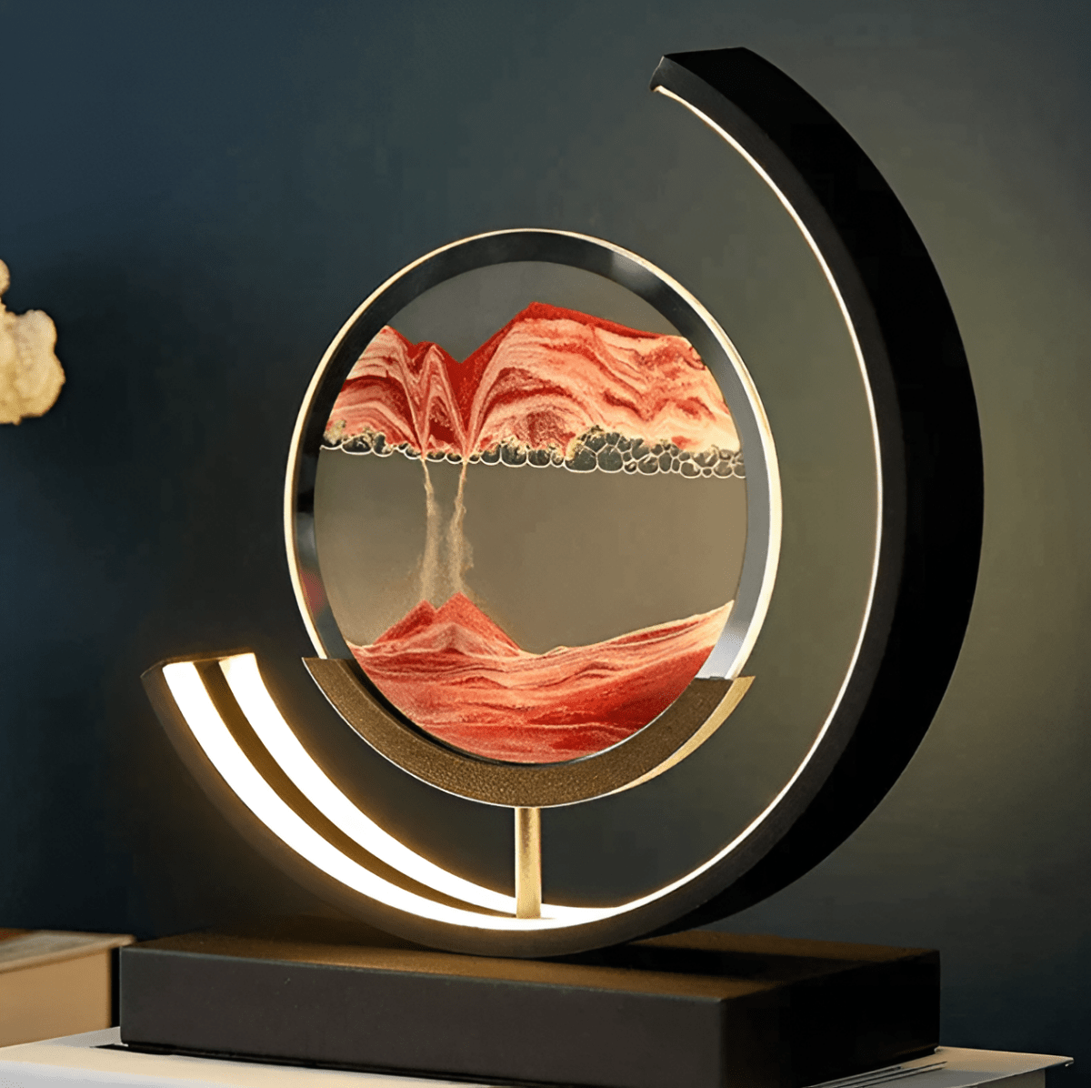 Afslappende Sandlampe – Beroligende Stemning med App & Fjernbetjening Lamps Tech Butik