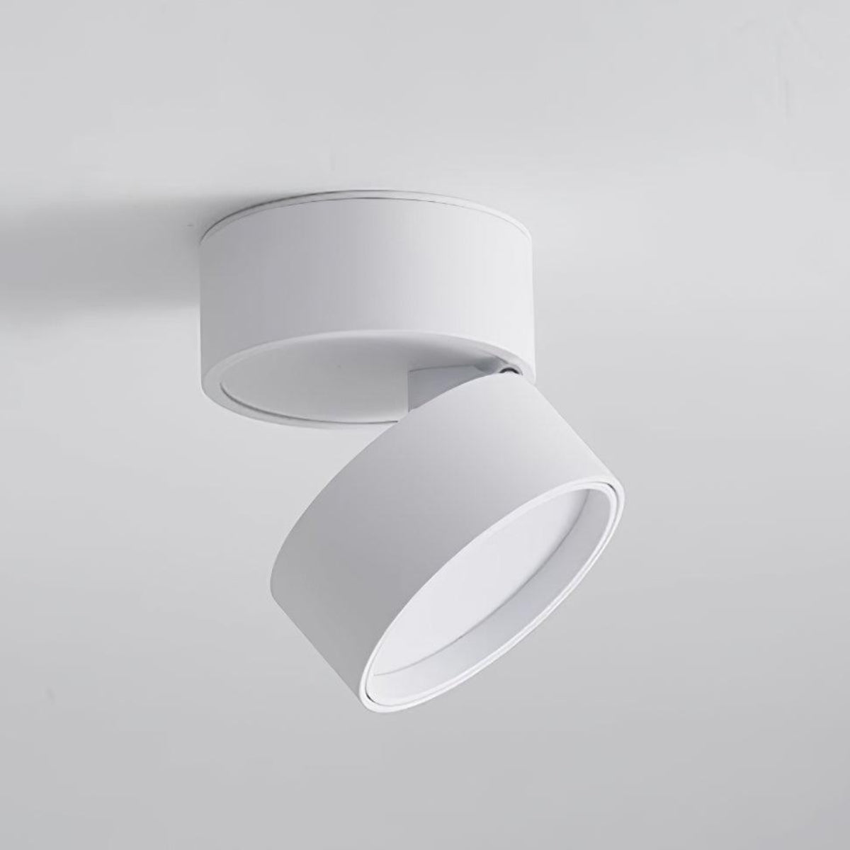 usterbart Moderne Overflademonteret Lampe Spotbelysning Tech Butik Hvid