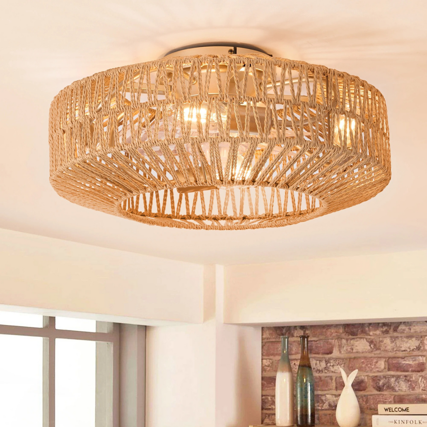 Loftventilatorlampe