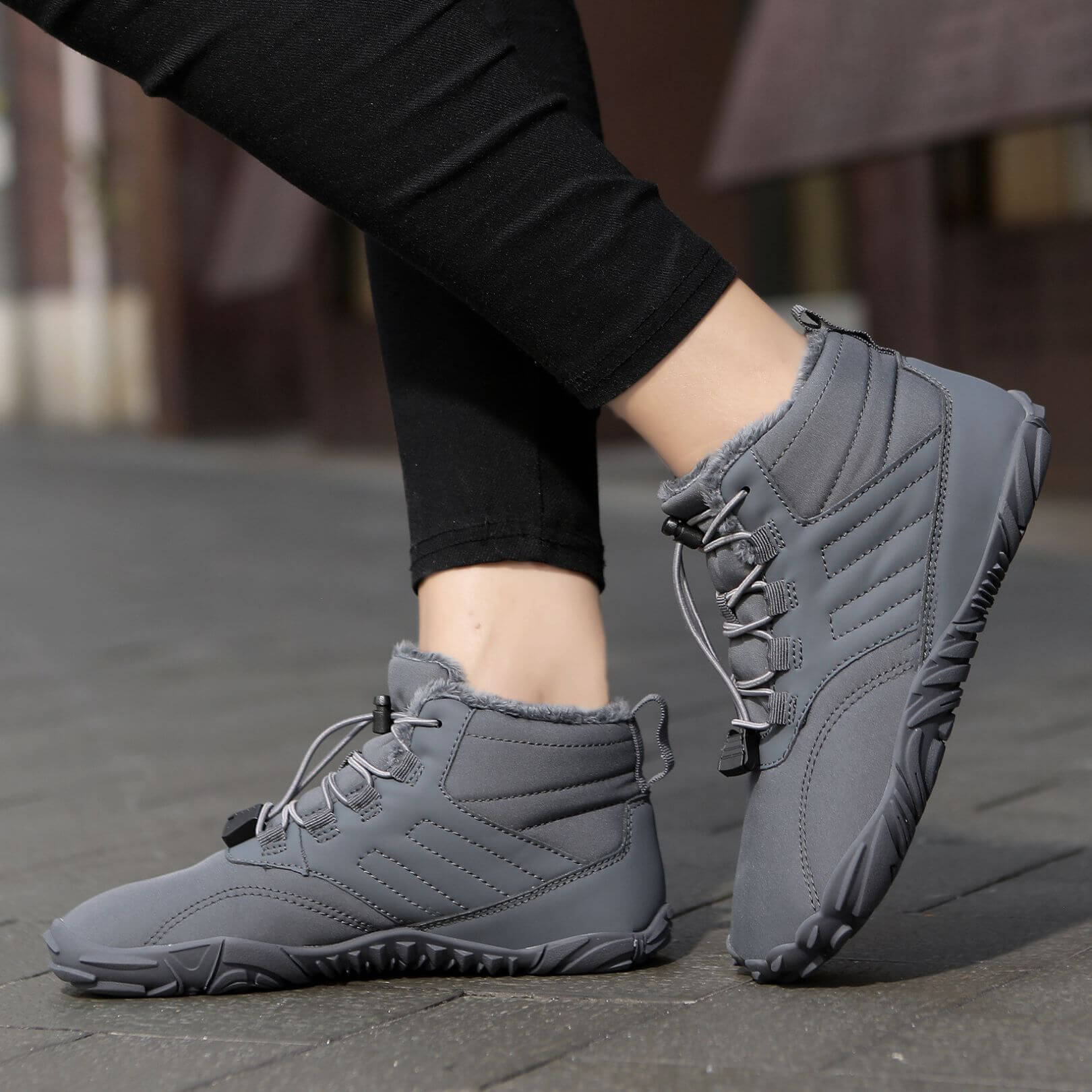 Barefoot Sko til Alle Vejr – Kombination af Varmhed og Vandafvisning Shoes Tech Butik