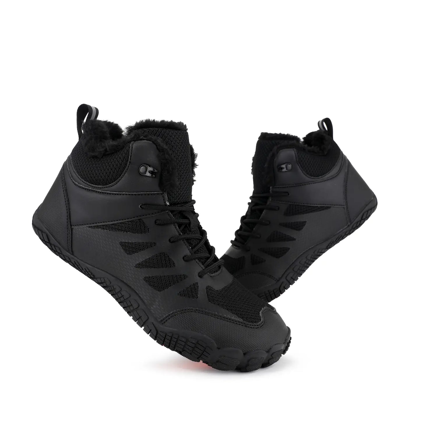 Premium Varme Barefoot Sko – Naturlig Bevægelse Med Vandafvisende Finish Shoes Tech Butik Sort 36