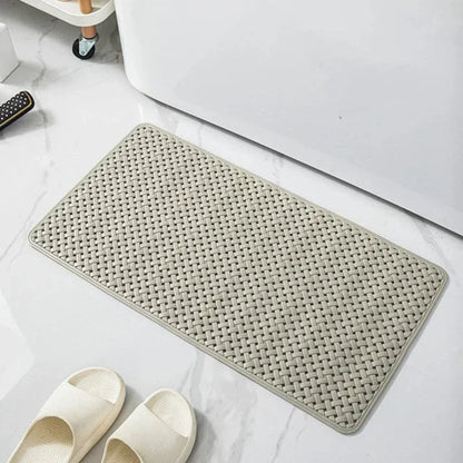 Badekarbundmåtte | Skridsikker & Nem at Rengøre Tæpper Tech Butik Khaki 16"x28"