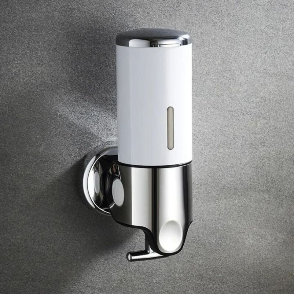 Minimalistisk Væghængt Sæbedispenser Sæt – Moderne Vægmontering til Badeværelset Soap Dispenser Tech Butik