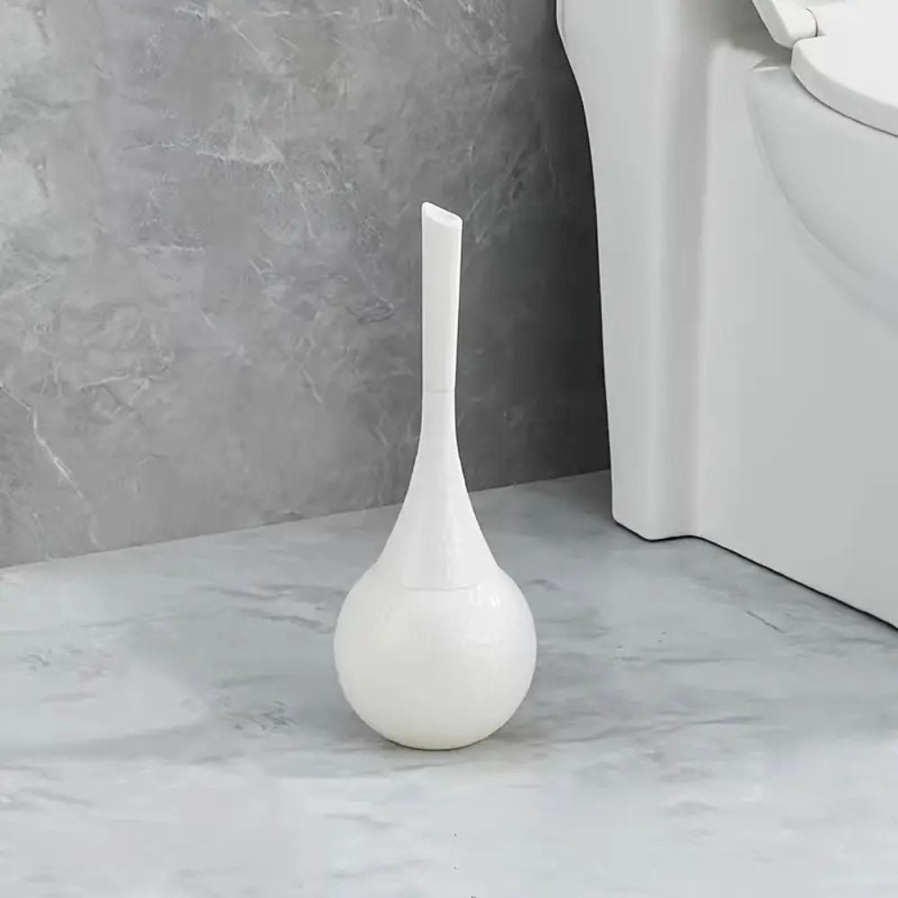 Elegant Toiletbørste – Effektivt og Hygiejnisk Rengøringsredskab til Skinnende Badeværelser Bath Accessories Tech Butik Elfenbensperle