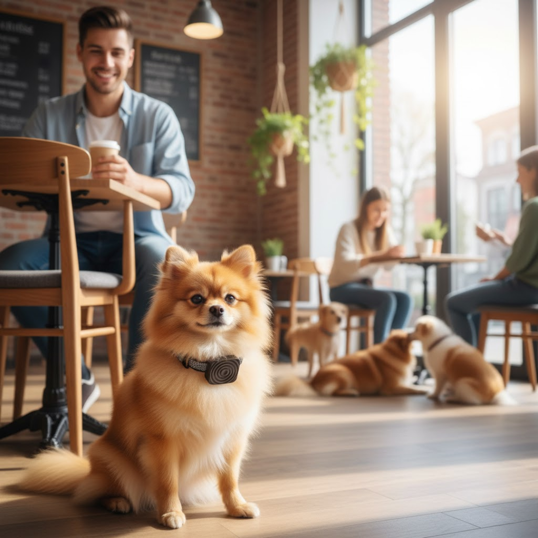 Træningshundehalsbånd – Effektiv og Komfortabel Gø-kontrol til Små Hunde Collar Tech Butik