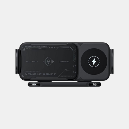 Telefonholder til Bil – Foldbar Holder med Trådløs Hurtigopladning Tech Butik