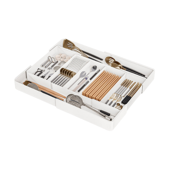 Justerbar Skuffeindeler – Fleksibel, Praktisk og Organiserende Hele Dagen Storage & Organization Tech Butik 4 sider