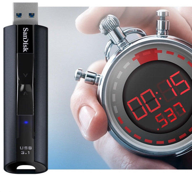 Højhastigheds USB SSD-Drev med Krypteret Lagerplads Harddiske Tech Butik