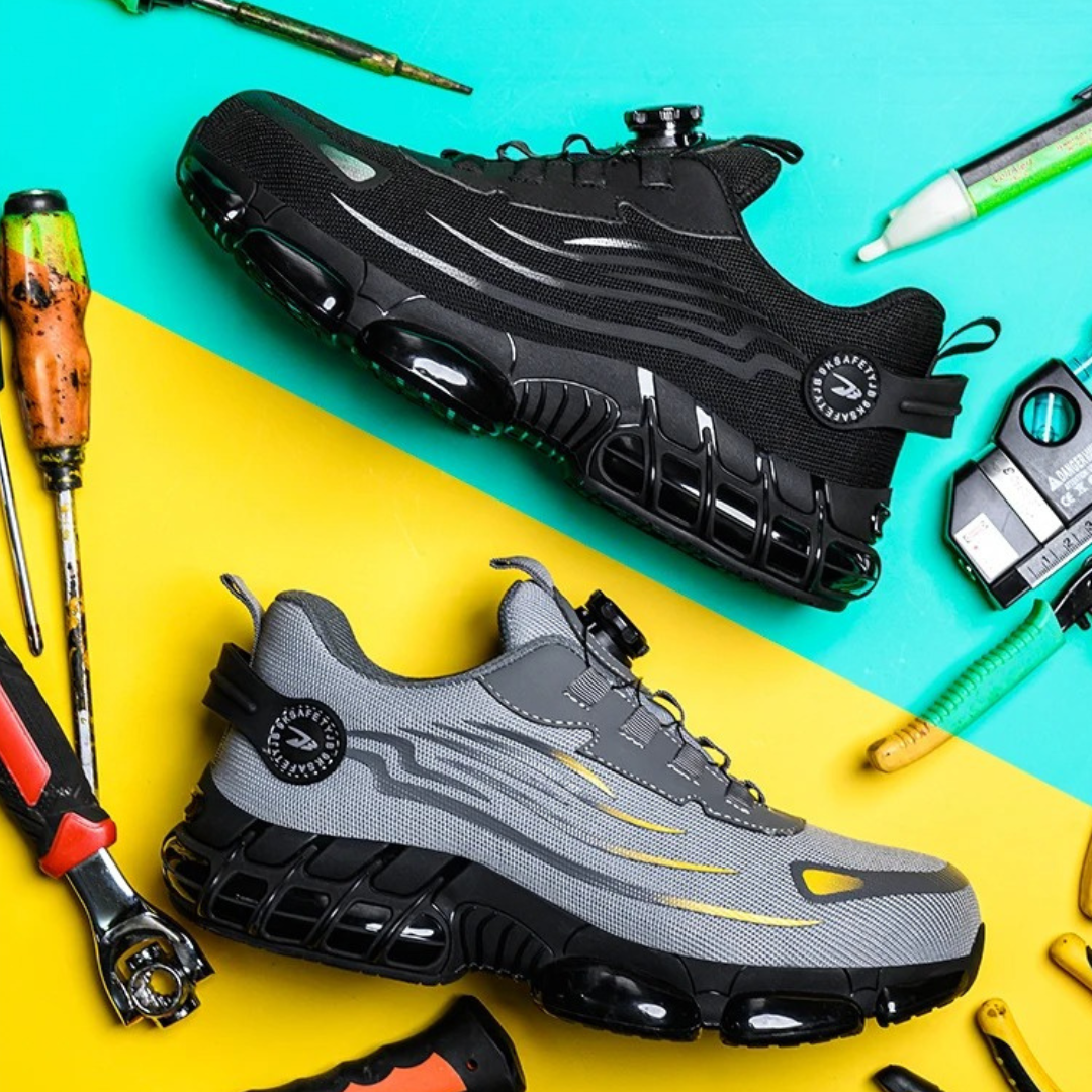 Komfortable Sikkerhedssko – Maksimal Beskyttelse Møder Komfort Hele Dagen Men Shoes Tech Butik