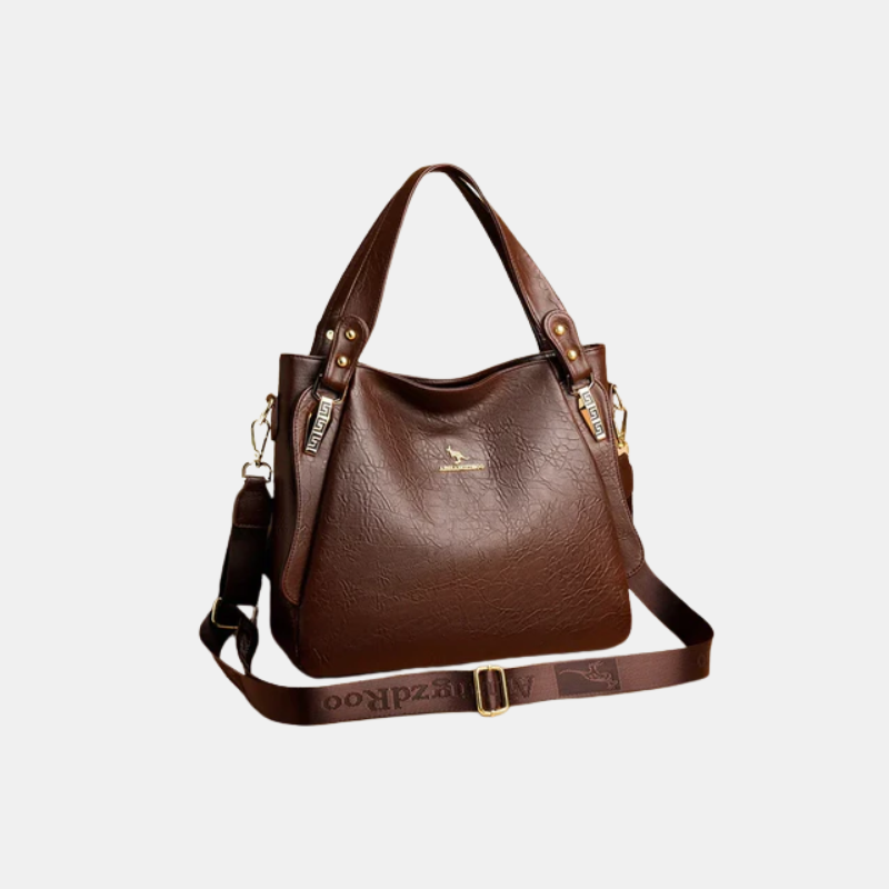 Retro Flair Taske – Stilfuld Håndtaske til Daglig Brug Bags Tech Butik Brun