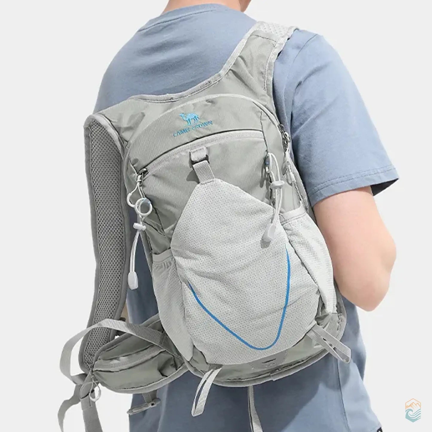 Camel 12L Vandtæt Rygsæk til Vandreture – Kompakt Outdoor Taske til Mænd og Kvinder Vandrestøvler Tech Butik