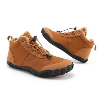 Højkvalitets Vandafvisende Barefoot Sko Shoes Tech Butik Brun 36