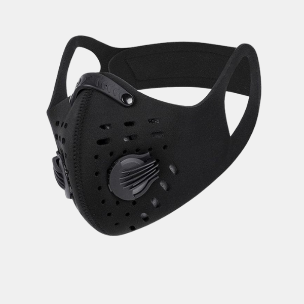 Genanvendelig Anti-Pollution Ansigtsmaske – Åndbar, Komfortabel & Beskyttende Premium Anti-Pollution Face Mask Tech Butik Sort