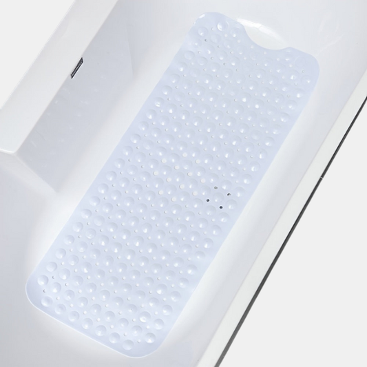 Antiskrid Bademåtte XL – Sikker, Komfortabel og Stabil til Bad og Bruser *Antislip Badmat XL – Veilig en Comfortabel voor Douche of Bad Tech Butik Hvid