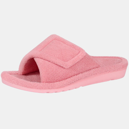 Ortopædiske hjemmesko – Komfortable pantofler med velcro og blød sål Slippers Tech Butik Rosa 37
