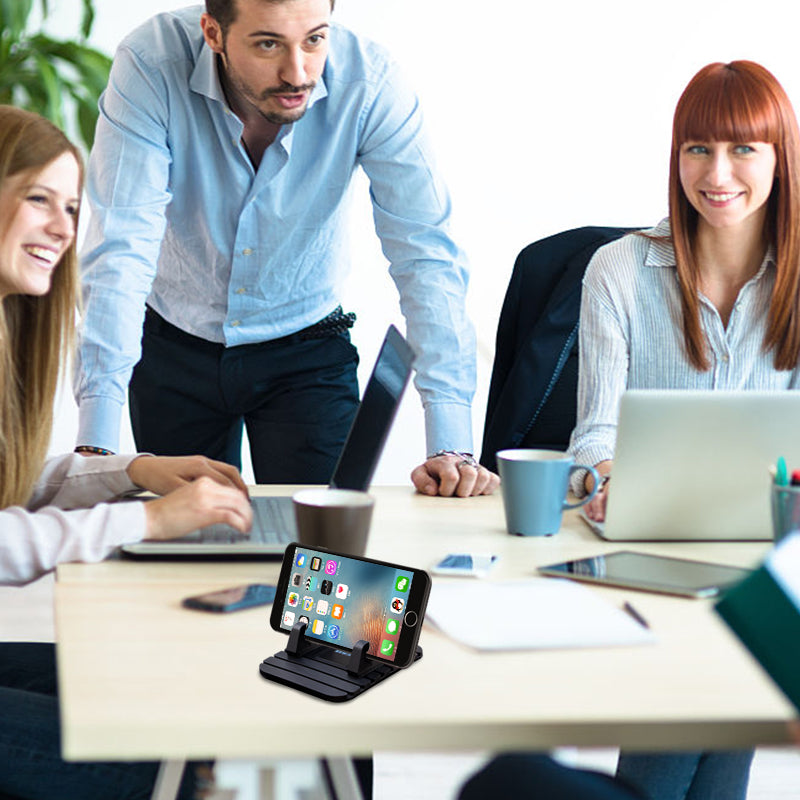 Skridsikker Telefonholder – Sikker Fastgørelse til Dit Bilinstrumentbræt Phone Security Holder Tech Butik