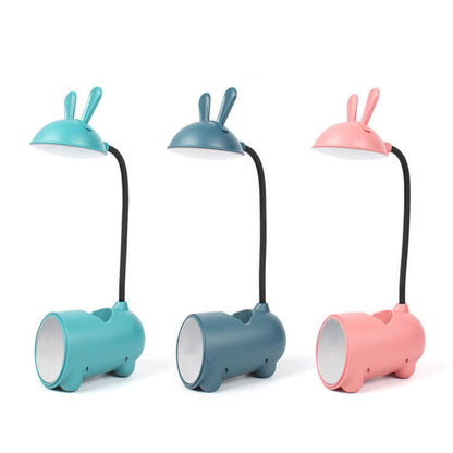 Kreativ LED Bordlampe med Penneholder – Funktionel og Stilfuld Belysningsløsning til Skrivebordet Table lamp Tech Butik