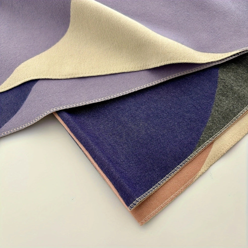 Elegant Dames Vendbar Tørklæde – Alsidig Modeaccessory til Enhver Outfit Poncho & Shawls Tech Butik