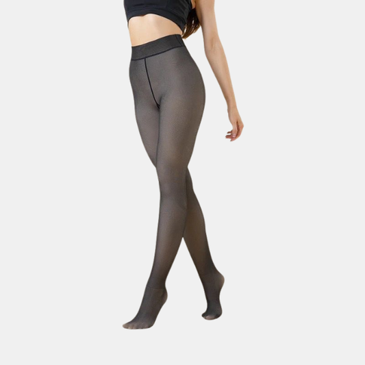 Termotights – Varme, Formende og Komfortable til Kolde Dage Leggings Tech Butik Sort (lys indvendig fleece) Standard to sømme 220G (15 til 0 °C) XS-M