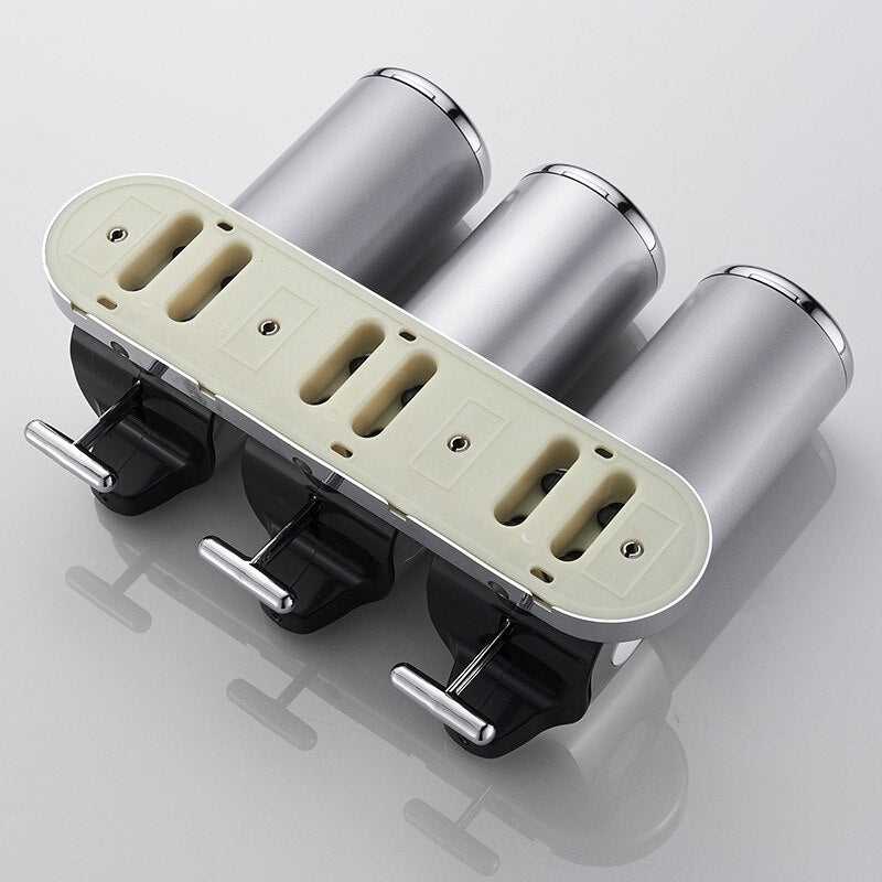 Minimalistisk Væghængt Sæbedispenser Sæt – Moderne Vægmontering til Badeværelset Soap Dispenser Tech Butik