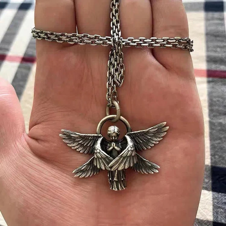 Englevogter Halskæde – Et Symbol på Kærlighed, Tro & Guddommelig Beskyttelse Necklace Tech Butik