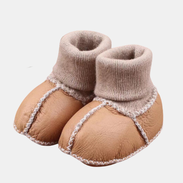 Varme & Bløde Baby Hjemmesko - Skridsikre og Komfortable Hele Dagen Baby & Toddler Shoes Tech Butik Brun 15 (0-6 Måneder)