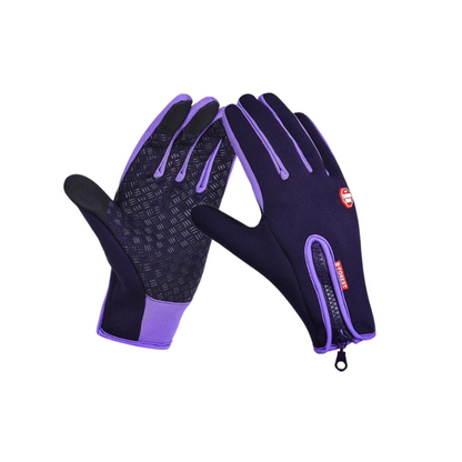 Vinterhandsker med Touchscreen – Vandtætte Fleecehandsker til Daglig Komfort Handsker & Vanter Tech Butik Violet S