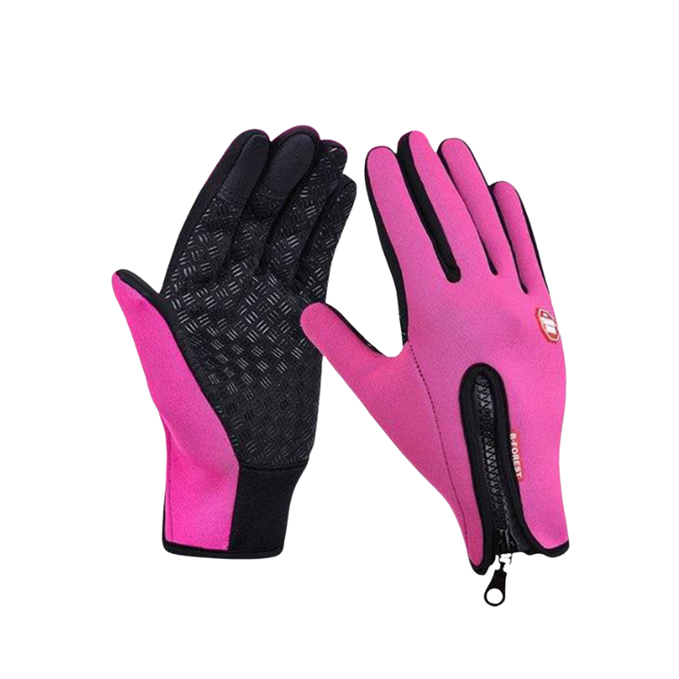 Vinterhandsker med Touchscreen – Vandtætte Fleecehandsker til Daglig Komfort Handsker & Vanter Tech Butik Rosa S